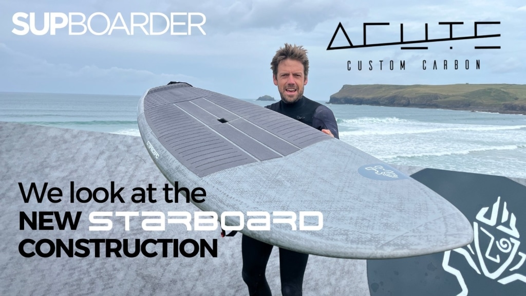 We look at the NEW Starboard Twin Fin Acute Custom Carbon Construction