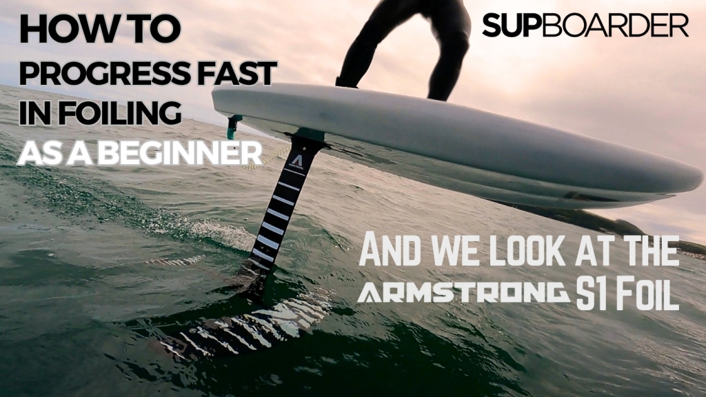 How to progress fast in foiling as a beginner – with the Armstrong Step 1