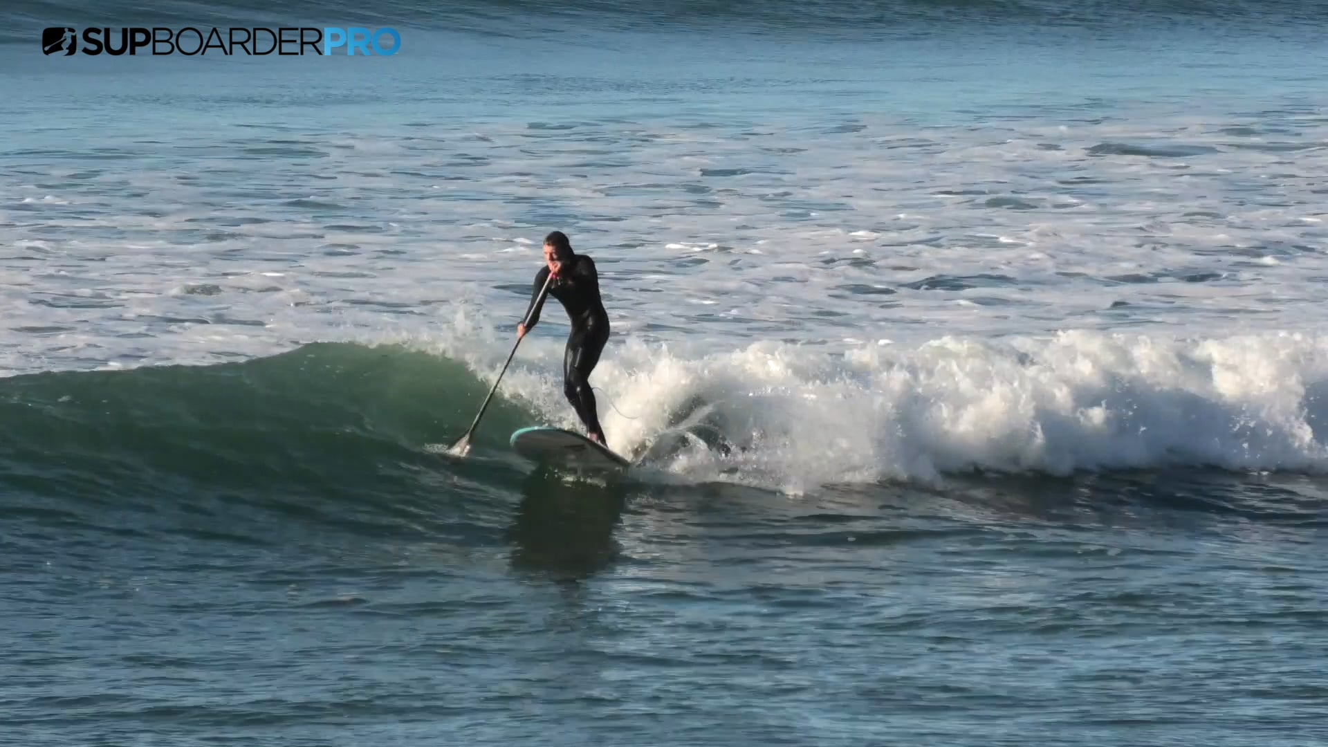 Longboard SUP Surfing Series #6 / Cutback on a Longboard SUP - PRO VIDEO