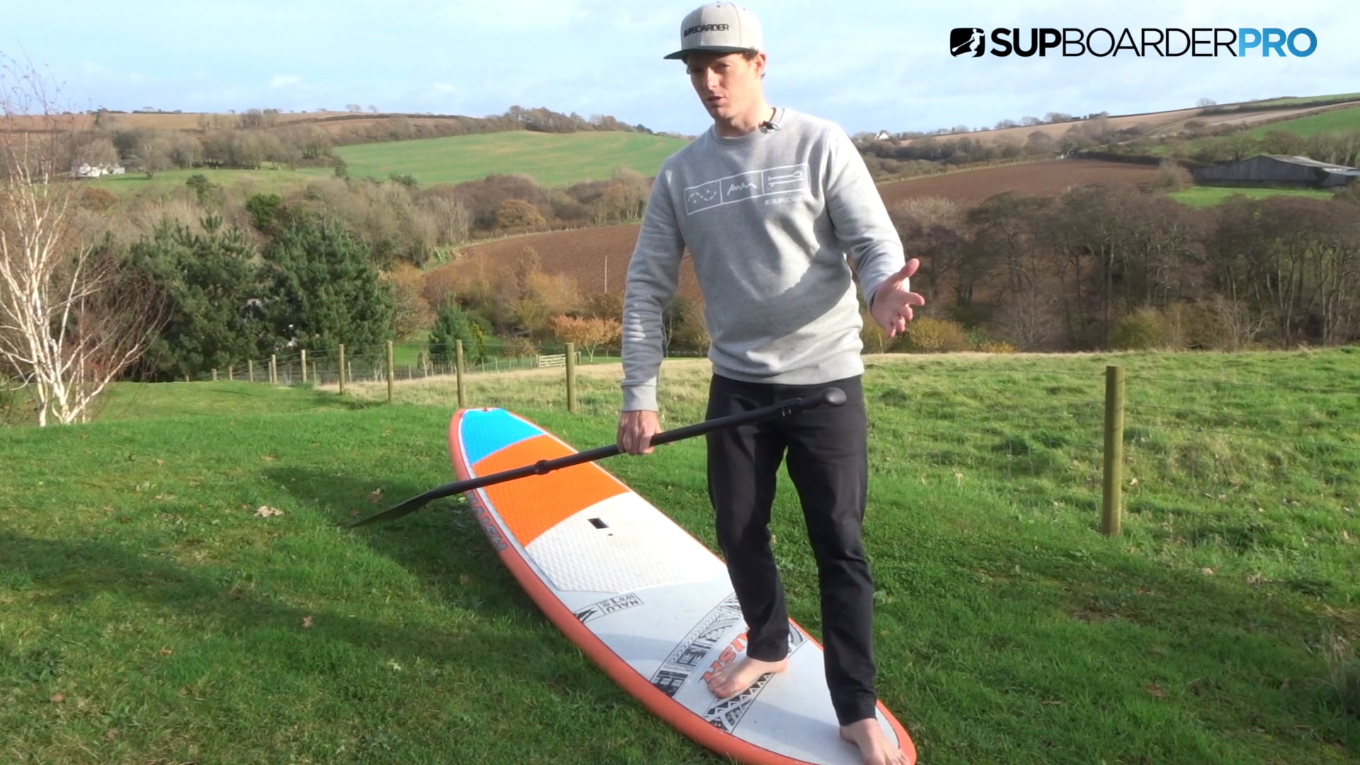 Noseriding a Longboard SUP - PRO EXTRA
