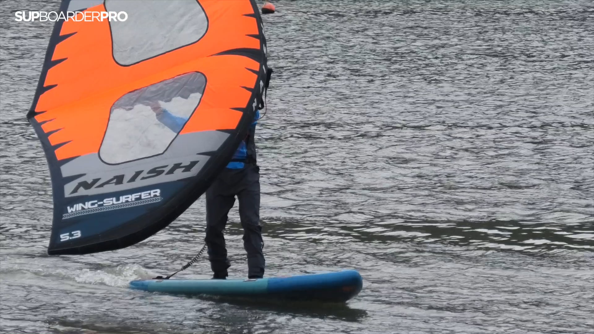 Going upwind with a wing surfer, without a foil / How to video PRO EXTRA